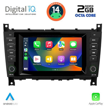 DIGITAL IQ MSF 393_CPA (7” DECK) MULTIMEDIA SYSTEM for MERCEDES C W203 – CLK W209 mod. 2004-2008