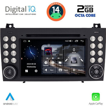 DIGITAL IQ MSF 396_CPA (7'' DECK) MULTIMEDIA SYSTEM for MERCEDES SLK (R171) mod. 2004-2010