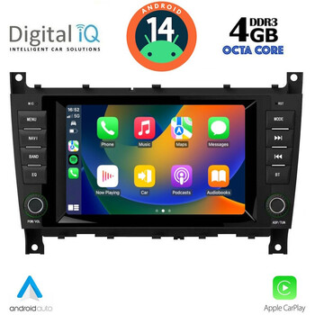 DIGITAL IQ MSF 393_CPA (7” DECK) MULTIMEDIA SYSTEM for MERCEDES C W203 – CLK W209 mod. 2004-2008