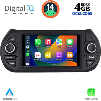 DIGITAL IQ MSG 492_CPA (7” DECK) MULTIMEDIA SYSTEM for CITROEN – FIAT – PEUGEOT mod. 2008-2018