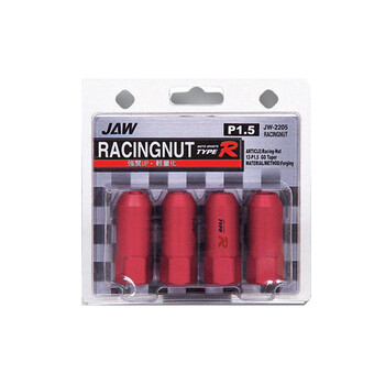 JW-2205R-RX ΠΑΞΙΜΑΔΙΑ JAPAN RACING 12x1.50 50mm JAW TYPE-R ΑΛΟΥΜΙΝΙΟΥ ΚΟΚΚΙΝΑ 4ΤΕΜ.