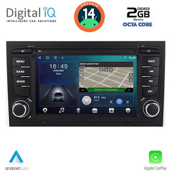 DIGITAL IQ ZSF 350_CPA (7" DECK) MULTIMEDIA OEM for AUDI A4 mod. 2002-2008