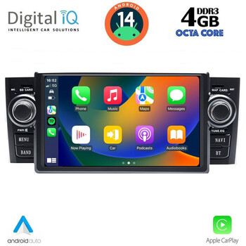 DIGITAL IQ ZSG 463_CPA (7” DECK) MULTIMEDIA SYSTEM for FIAT GRANDE PUNTO mod. 2005-2012