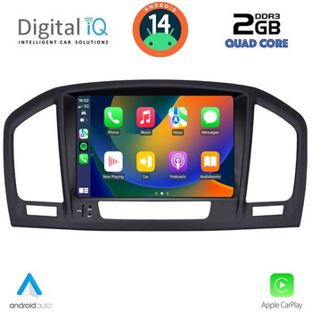 DIGITAL IQ MSD 014_CPA (8" DECK) MULTIMEDIA SYSTEM for OPEL INSIGNIA mod. 2008-2013 – SAAB 9.5 mod. 2006-2012