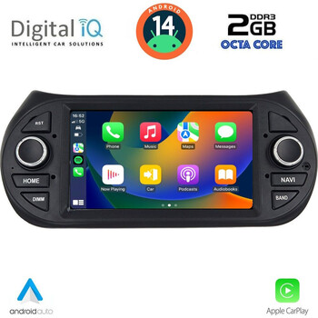 DIGITAL IQ MSF 392_CPA (7” DECK) MULTIMEDIA SYSTEM for CITROEN – FIAT – PEUGEOT mod. 2008-2018