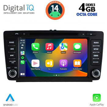 DIGITAL IQ MSF 305_CPA (8” DECK) MULTIMEDIA SYSTEM for SKODA OCTAVIA mod. 2005-2012