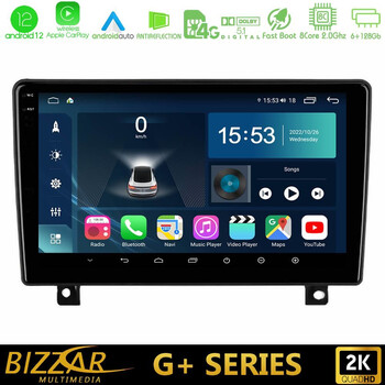 Bizzar g+ Series Opel Astra h 8core Android12 6+128gb Navigation Multimedia Tablet 9 (Dashboard Version) u-g-Op1397