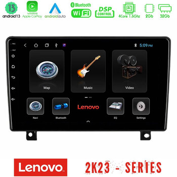 Lenovo car pad Opel Astra h 4core Android 13 2+32gb Navigation Multimedia Tablet 9 (Dashboard Version) u-len-Op1397