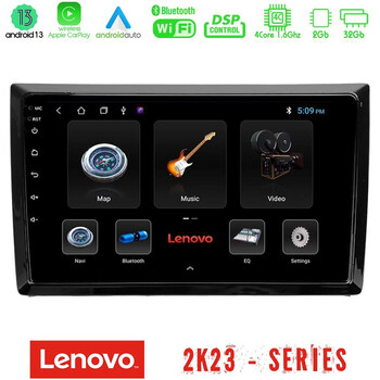 Lenovo car pad vw Beetle 4core Android 13 2+32gb Navigation Multimedia Tablet 9 u-len-Vw886