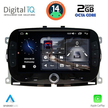 DIGITAL IQ MSF 398_CPA (7'' DECK) MULTIMEDIA SYSTEM for FIAT 500 mod. 2016>