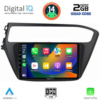 DIGITAL IQ RSB 1230_CPA (9inc) MULTIMEDIA TABLET for HYUNDAI i20 mod. 2019-2021