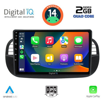 DIGITAL IQ RSB 1130_CPA (9inc) MULTIMEDIA TABLET for FIAT 500 mod. 2007-2015