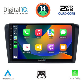 DIGITAL IQ RSB 1365_CPA (9inc) MULTIMEDIA TABLET for MAZDA 3 mod. 2003-2008