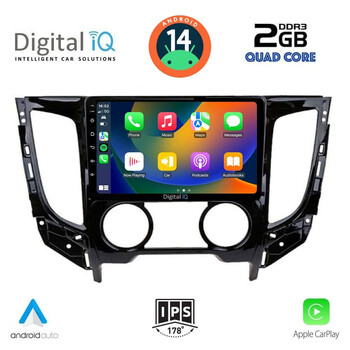 DIGITAL IQ RSB 1437_CPA A/C (9inc) MULTIMEDIA TABLET for MITSUBISHI L200 mod. 2015&gt; με A/C