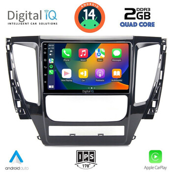 DIGITAL IQ RSB 1447A_CPA (9inc) MULTIMEDIA TABLET for MITSUBISHI PAJERO mod. 2013-2020