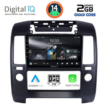 DIGITAL IQ RSB 1454_CPA A/C (9inc) MULTIMEDIA TABLET for NISSAN NAVARA D40 mod. 2006-2011 με A/C