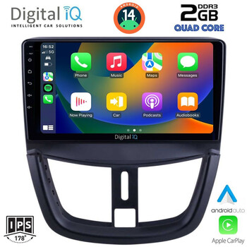 DIGITAL IQ RSB 1507_CPA (9inc) MULTIMEDIA TABLET for PEUGEOT 207 mod. 2007&gt;
