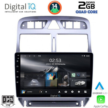 DIGITAL IQ RSB 1512_CPA (9inc) MULTIMEDIA TABLET for PEUGEOT 307 mod. 2001-2008