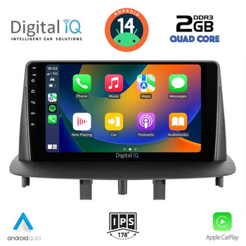 DIGITAL IQ RSB 1556_CPA (9inc) MULTIMEDIA TABLET for RENAULT MEGANE 3 mod. 2009-2016
