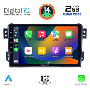 DIGITAL IQ RSB 1682_CPA (9inc) MULTIMEDIA TABLET for OPEL AGILA - SUZUKI SPLASH mod. 2008&gt;
