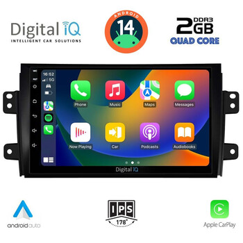 DIGITAL IQ RSB 1688_CPA (9inc) MULTIMEDIA TABLET for FIAT SEDICI – SUZUKI SX4 mod. 2005-2013