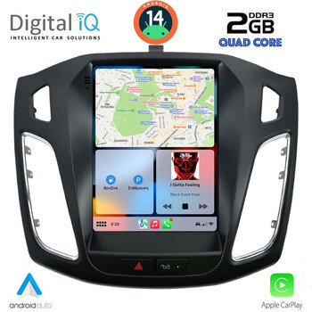DIGITAL IQ BXC 3855_CPAA TESLA STYLE for FORD FOCUS mod. 2011-2017