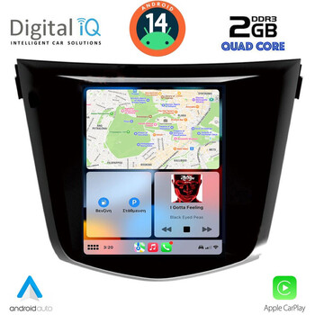 DIGITAL IQ BXC 3968_CPAA TESLA STYLE  for NISSAN QASHQAI – XTRAIL mod. 2014-2021