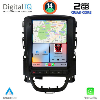 DIGITAL IQ BXC 3972_CPAA TESLA STYLE  for OPEL ASTRA J  2011-2016