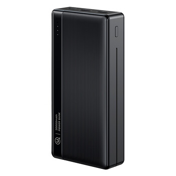 USAMS power bank US-CD205, 2x USB θύρες εξόδου, 10000mAh, 10W, μαύρο