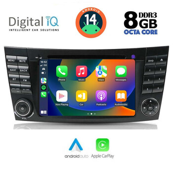 DIGITAL IQ BXF 790_CPAA (7'' DVD) MULTIMEDIA SYSTEM for MERCEDES E (W211) – CLS (W219) mod. 2003-2009