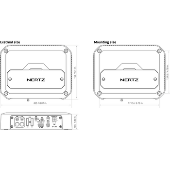 Ενισχυτής Αυτοκινήτου – Hertz CP 4.800
