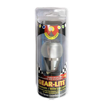 L0018.5 ΠΟΜΟΛΟ ΤΑΧΥΤΗΤΩΝ ΑΛΟΥΜΙΝΙΟΥ GEAR-LITE ΜΕ ΔΥΝΑΤΟΤΗΤΑ ΠΟΡΤΟΚΑΛΙ LED ΦΩΤΙΣΜΟΥ - 1 ΤΕΜ.
