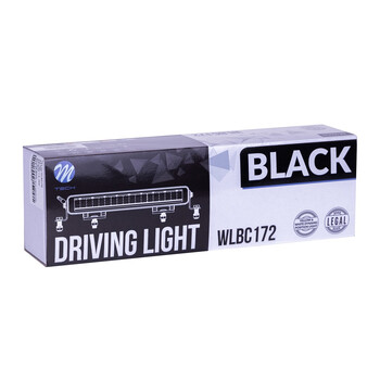 WLBC172/MT ΠΡΟΒΟΛΕΑΣ DRIVING LIGHT BLACK SERIES 9x5W LED 12-48V 45W 5.700K 3.780lm 2 ΧΡΗΣΕΩΝ 283x54x58mm - 1 ΤΕΜ.