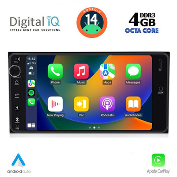 DIGITAL IQ BXF 662_CPAA (7'' DECK) MULTIMEDIA SYSTEM for MULTIMEDIA for TOYOTA ALL (200mm)
