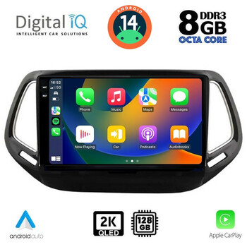 DIGITAL IQ BXF 8278_CPAA (10inc) MULTIMEDIA TABLET for JEEP COMPASS mod. 2016-2021