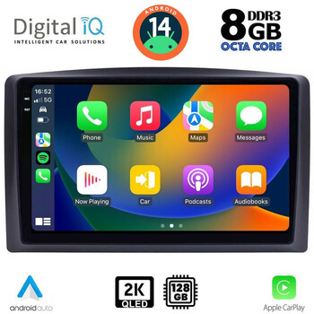 DIGITAL IQ BXF 8421_CPAA (10inc) MULTIMEDIA TABLET for MERCEDES VITO – VIANO  (W447) mod. 2015-2022