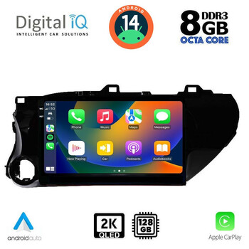 DIGITAL IQ BXF 8721_CPAA (10inc) MULTIMEDIA TABLET for TOYOTA HILUX mod. 2017&gt;