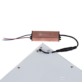 GloboStar® 60209-1 Χωνευτό LED Panel Milky Super Slim 60x60cm 48W 4800lm 120° CRI≥80Ra UGR