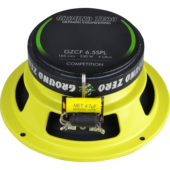 Ground Zero  Gzcf 6.5spl  Gzcf 6.5spl
165 mm / 6.5″ 2-way Coaxial Speaker Syste Άμεση Παράδοση
