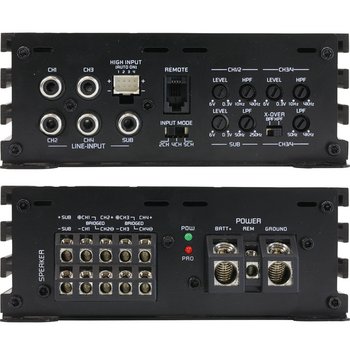 Ground Zero  Gzha Mini Five  Gzha Mini Five
5-Channel Class d Compact Amplifier Άμεση Παράδοση