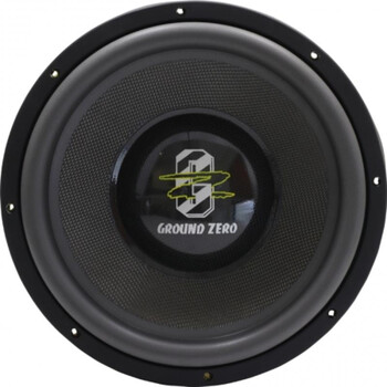 Ground Zero  Gzpw 15neo-spl  - the World Champion Subwoofers - Designed for spl Beyond 170db - Handmade 3 Layer Carbon Cone - 2 x 1 ohm Flatwire Voice Coil “made in Japan” - Final Assembly in Germany Άμεση Παράδοση