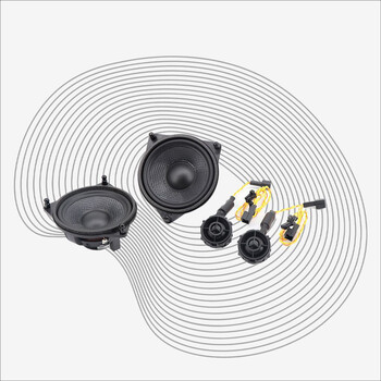 Blam  100 mns  100mm "french Sound" Dedicated 2-way Split kit for Mercedes and Tesla Άμεση Παράδοση