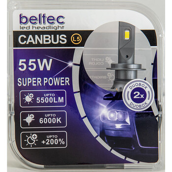 Beltec Audio  led h13 l5  led h13 6000lm 55w Άμεση Παράδοση