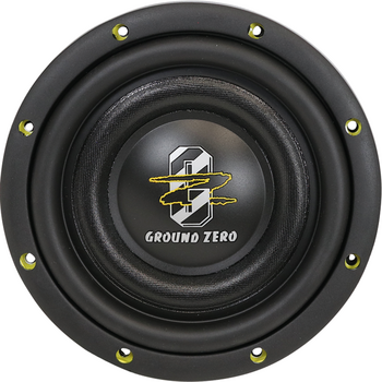 Ground Zero  Gzhw 8spl-d2 Flat  20 cm / 8″ High Quality Flat spl Subwoofer Άμεση Παράδοση