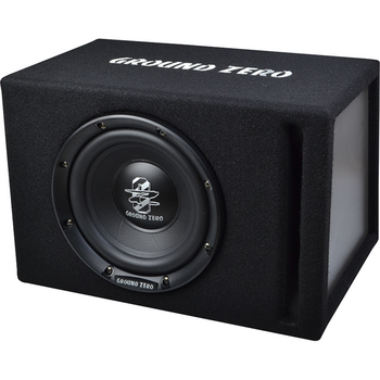 Ground Zero  Gzib 20br  150 Watt Rms
passive Vented Enclosure Including 8″ Iridium Subwoofer With efp Front Bass Channel and Angled Rear Wall

8″ Vented Subwoofer Loaded Enclosure
subwoofer Gziw 200x
front Vented
wooden Enclosure
push Terminal Άμεση Παράδοση