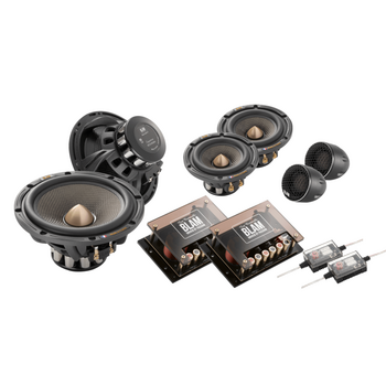 Blam  S165 m3  This kit is Composed of two Woofers 165 mm (6.5’’), two 80 mm (3’’) Medium, two 25 mm (1’’) Magnesium Dome Tweeter and Four External 6/12 Db/octave High Pass Crossovers. Άμεση Παράδοση