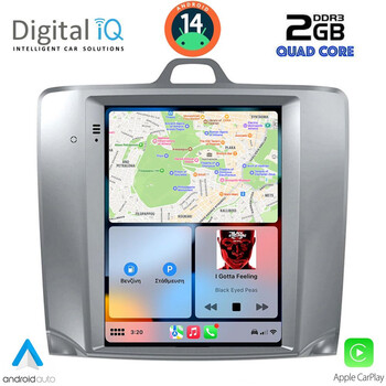 DIGITAL IQ BXC 3956_CPAA TESLA STYLE for FORD FOCUS mod. 2004-2011