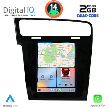 DIGITAL IQ BXC 3985_CPAA TESLA STYLE  for VW GOLF 7 mod. 2013&gt;