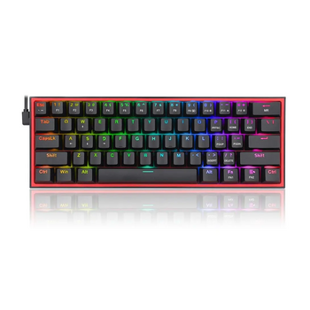 Gaming πληκτρολόγιο - Redragon K617 Fizz RGB (Black)