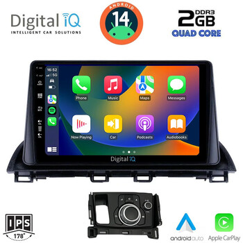 DIGITAL IQ BXC 3386_CPAA (9inc) MULTIMEDIA TABLET for MAZDA CX4 mod. 2014>